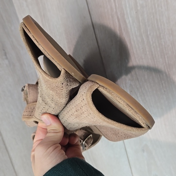 Koolaburra by Ugg Australia Women Ashlyn Leather Open Toe Heels Sandals shoes 9 - Picture 5 of 12